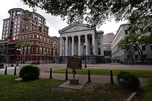 Gallier Hall Exterior St. Charles Avenue