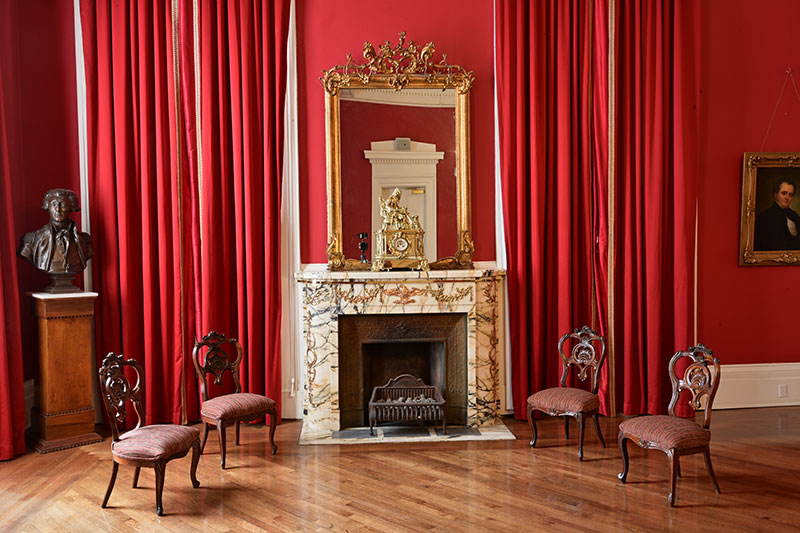 Gallier Hall Red Room
